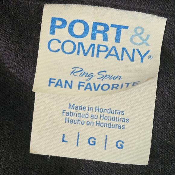 Legal Hooker Black Cotton Tee Size Large - Picture 3 of 4